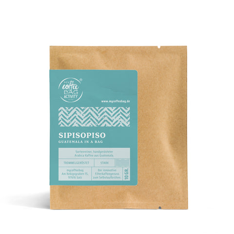 Le café corsé du Guatemala : Drip Coffee Bag Sipisopiso (MyTastebox)
