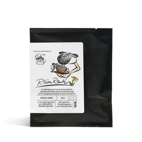Le café légèrement épicé des jungles des hauts plateaux du Pérou : Drip Coffee Bag Rhön Rudi